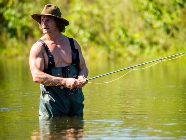 The Bach star has escaped to the Kokoda Trail following the controversy.