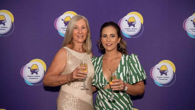 Courtney Wicks and Sharon Stuart at the Great Humpty Ball Darwin 2024. Picture: Pema Tamang Pakhrin