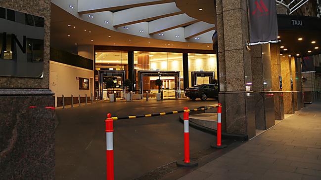 Sydney Harbour Marriott Hotel at Sydney’s Circular Quay. Picture: Jane Dempster