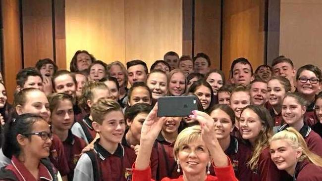 Julie Bishop. Picture: contributed