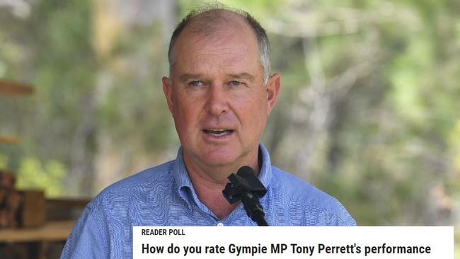 Gympie MP Tony Perrett, whose question on notice led to the release of the latest figures for the Wide Bay’s schools, said suspension numbers highlighted the scale of the issues facing principals across the region.