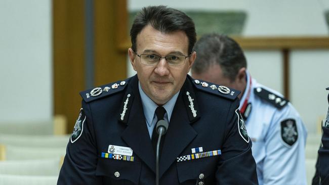 Australian Federal Police Commissioner Reece Kershaw. Picture: Gary Ramage