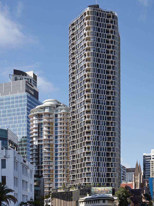 Spire Residences in the Brisbane CBD.