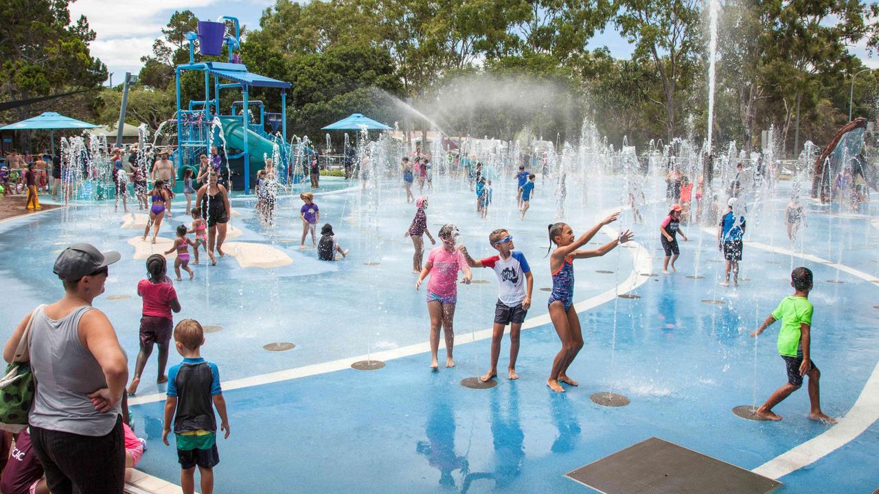 Wetside Waterslide, Hervey Bay. Photo: Fraser Coast Regional Council.