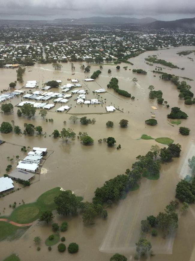 Flooding in Townsville. Source: QGA