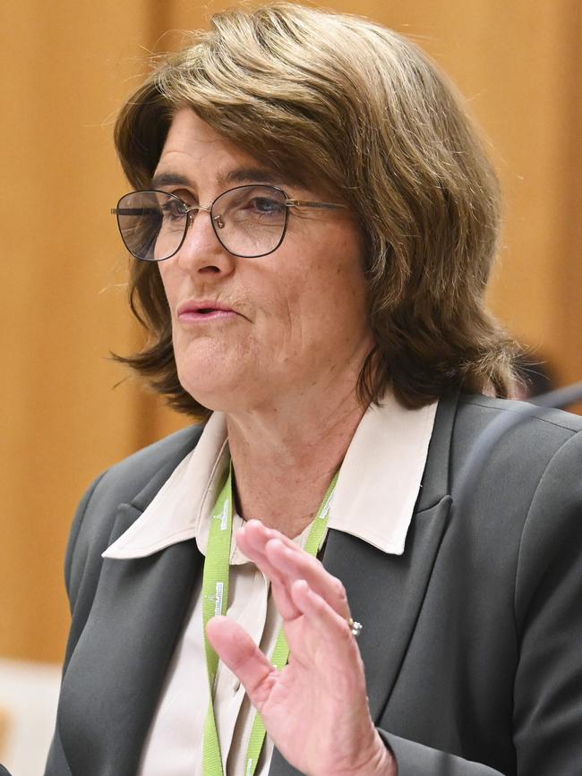 RBA governor Michele Bullock has warned interest rates are unlikely to be cut from 4.35 per cent this year. Picture: NewsWire / Martin Ollman