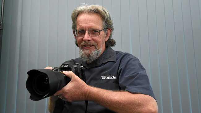 THROUGH A PHOTOGRAPHER'S EYES: The Fraser Coast Chronicle's chief photographer Alistair Brightman. Picture: Blake Antrobus