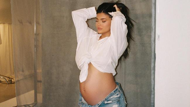 Jenner shared her pregnancy journey with fans this time around, after keeping her first a secret. Picture: Instagram