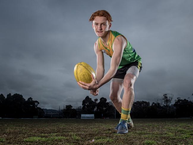 Ben White’s sublime skills won him two senior games for Bayswater as a 16-year-old. Picture: Jake Nowakowski