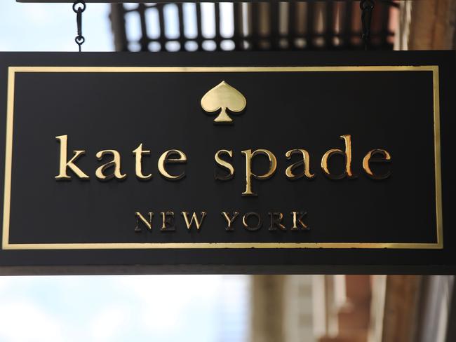 A Kate Spade store stands in the Soho neighbourhood of Manhattan in New York. Picture: AFP