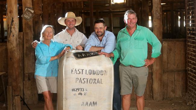 The Hooke Family, Marcus and Tom with parents Diane and Bill.