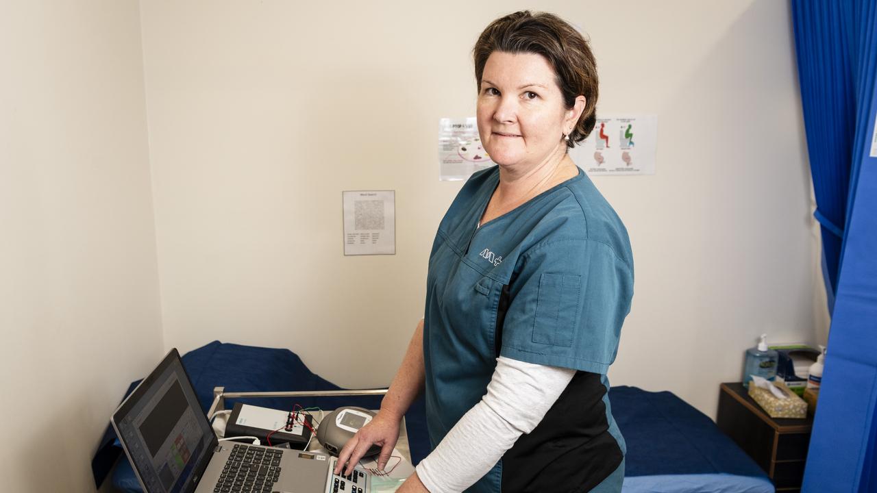 Bowel Diagnostics Therapy Centre Toowoomba bowel nurse Sharyn MacLachlan. Picture: Kevin Farmer