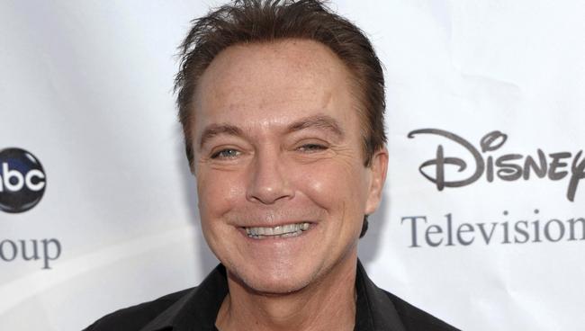 David Cassidy in 2009 - The Partridge Family star has died of organ failure. Picture: AP.