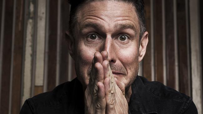 Comedian Wil Anderson joins Melbourne radio. Picture: Mark Cranitch