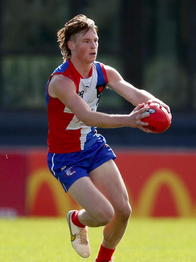 Humphrey in action for the Gippsland Power. Picture: Kelly Defina/AFL Photos/via Getty Images