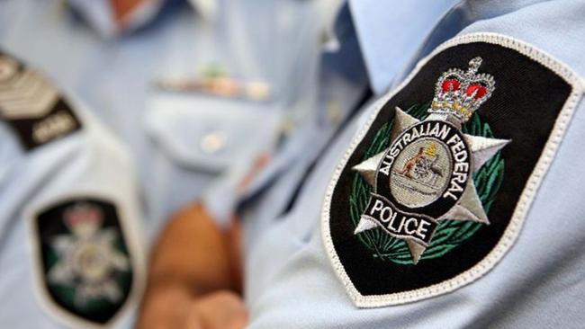 AFP police badge. Australian Federal Police. Picture: Supplied