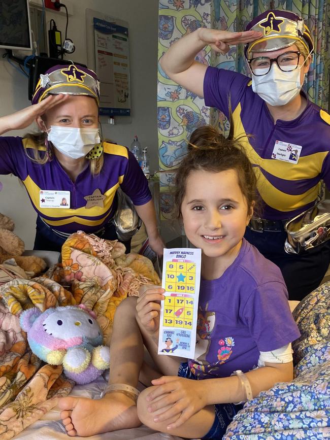 Indi Taylor, 6, from Grafton, has been diagnosed with T-Cell Acute Lymphoblastic Leukaemia. Picture: Supplied