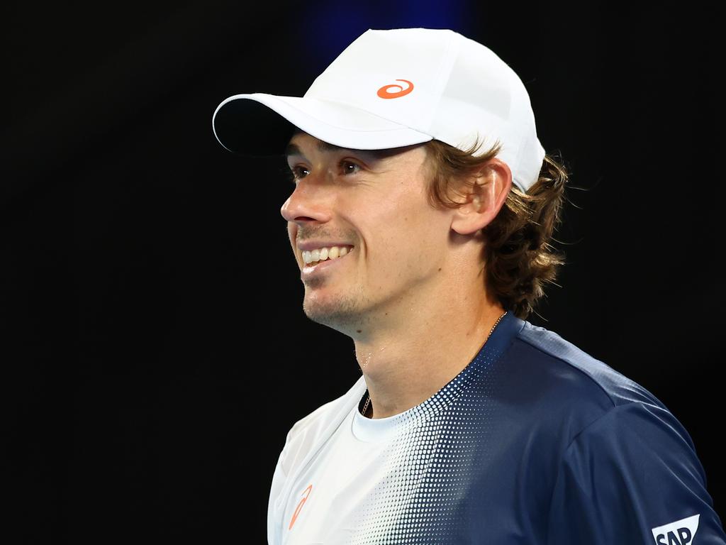 Alex de Minaur has himself in position to attack the Australian Open. Picture: Graham Denholm/Getty Images