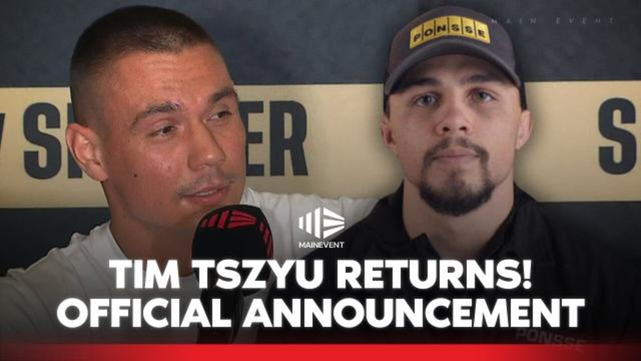 Tim Tszyu return OFFICIAL vs USA star