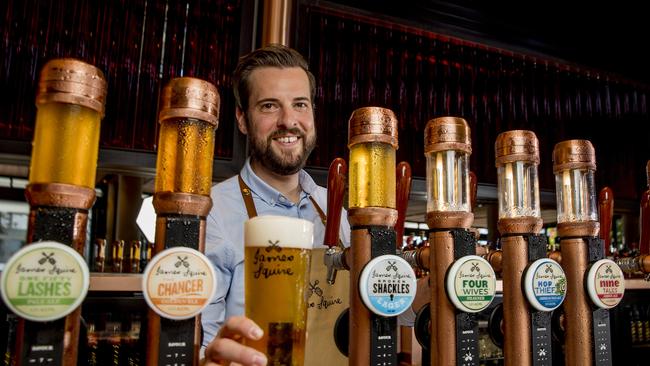 The Lucky Squire in Broadbeach will officially open on Tuesday 16 June 2020. Picture: Jerad Williams