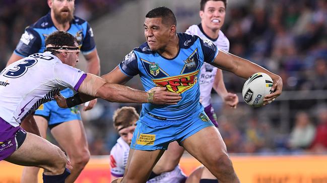 Fotuaika is poised for a breakout season with the Titans. AAP Image/Dave Hunt.