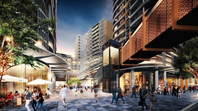 Supplied Editorial Artist impressions of the Cabramatta Town Centre East plans.