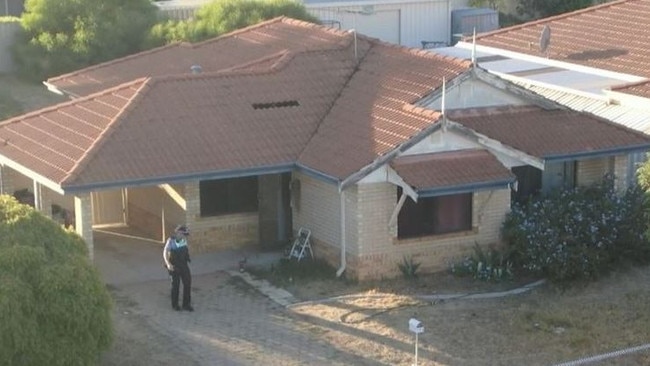 Her body was discovered in the back bedroom. Picture: 9NEWS