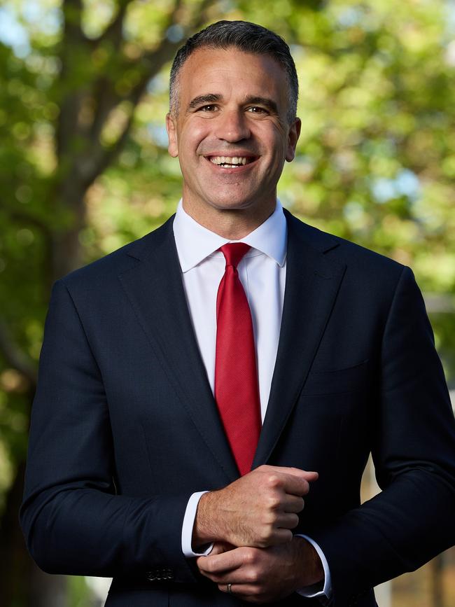 Premier Peter Malinauskas comes in at No. 2. Picture: Matt Loxton