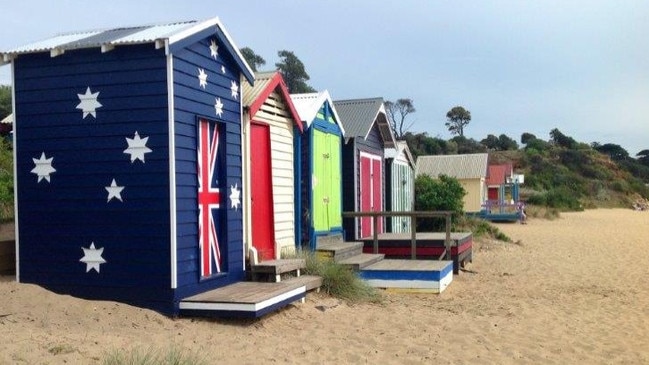 A sex pest performed lewd acts involving pink balloons, crotchless underwear and dildos in front of startled bathers at the Shire Hall Beach in Mornington.