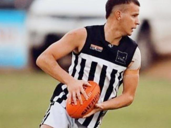 Birdwood footballer Antonio Loiacono died on Sunday night after an on-field collision during an Adelaide Hills Football League match. Picture: Supplied