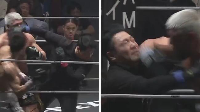 There was utter chaos at the latest RIZIN show.