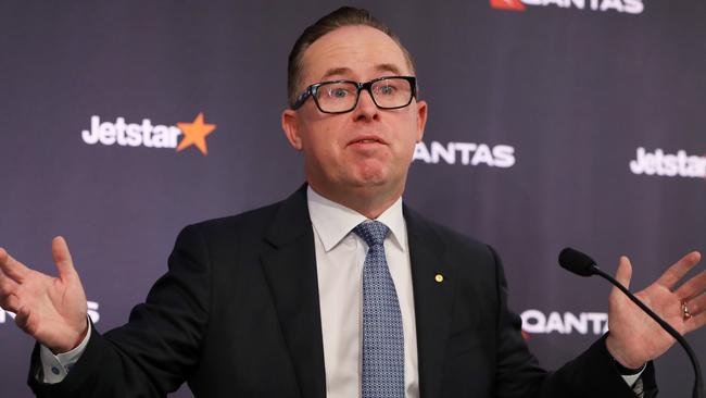 Qantas chief executive Alan Joyce. Picture: Getty Images