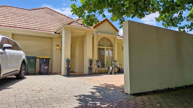 The home at Glenelg North where the two men were found dead. Picture: Ben Clark