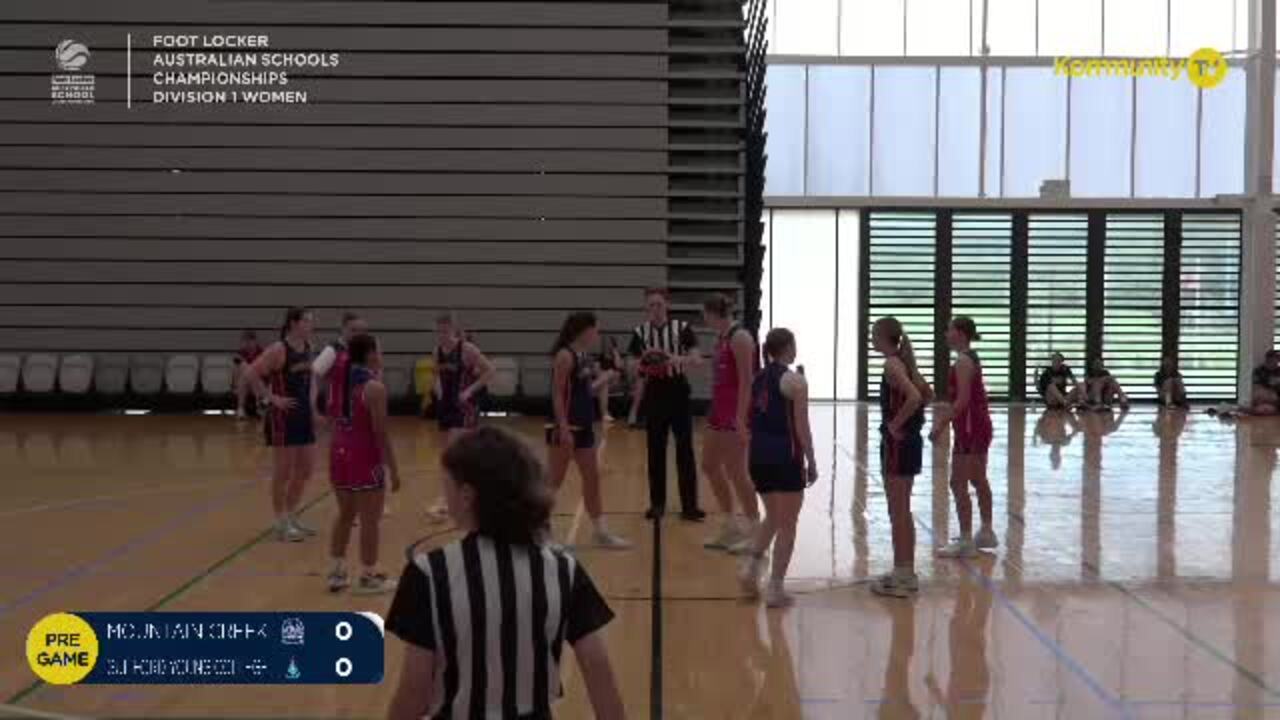 Replay: Mountain Creek State High v Guilford Young College (U20 Women Div 1 5th Play-off)—2024 Basketball Australia Schools Championships Day 5