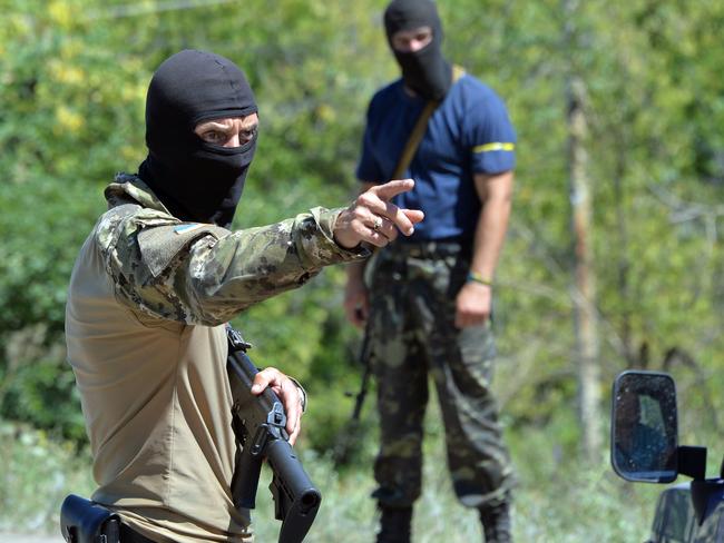 Ukraine's army on Monday seized control of part of the vast site where Malaysian airliner MH17 crashed, insurgents said. Picture: Genya Savilov