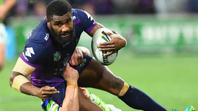 Marika Koroibete will be playing his final game for Storm this weekend.