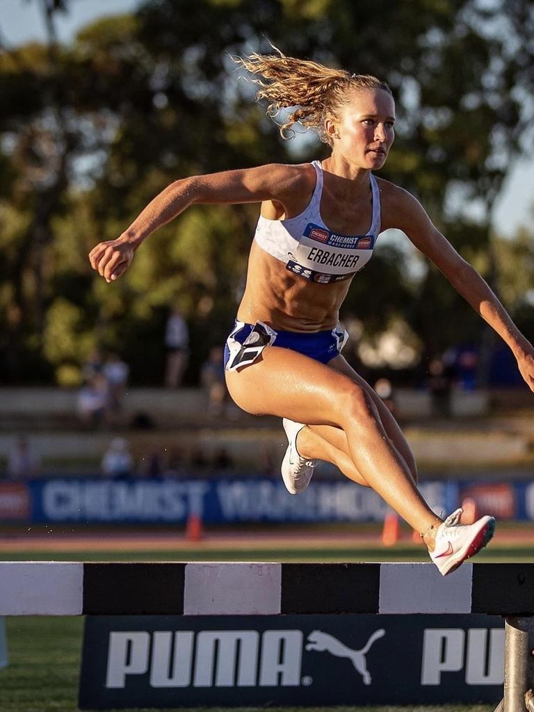 Toowoomba steeplechase athlete Brielle Erbacher
