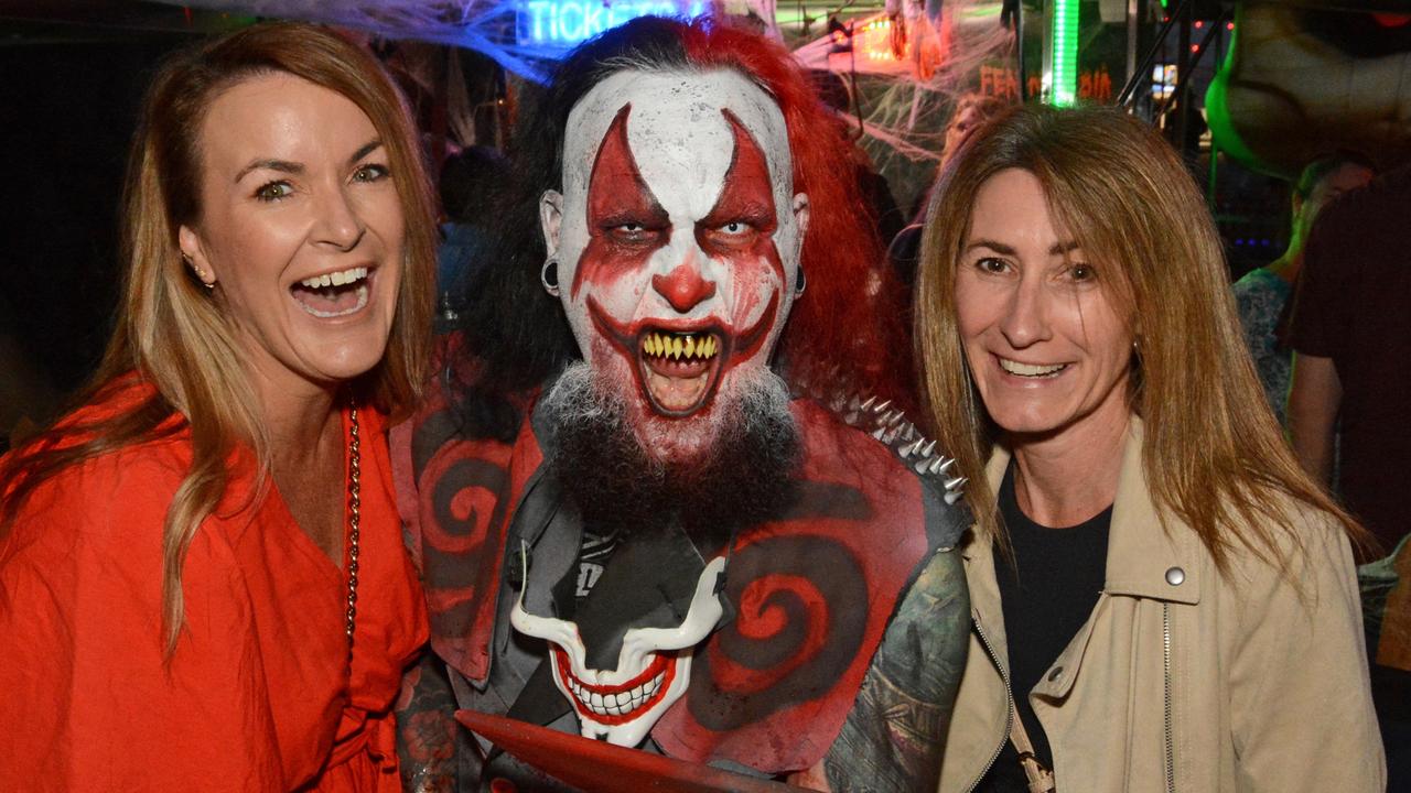 Belinda Dawes, Troy 'Bubbles' Lavercombe and Sonya Farr at Fearaphobia at Helensvale. Picture: Regina King