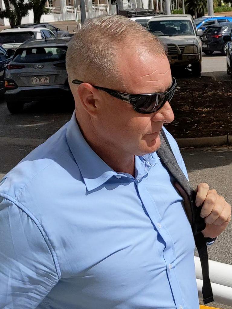 Former police Sergeant Chris Beaumont, 49, was sentenced in the Darwin Supreme Court on Wednesday May 31 after pleading guilty to attempting to pervert the course of justice, making a false declaration, drunk driving and driving without due care.