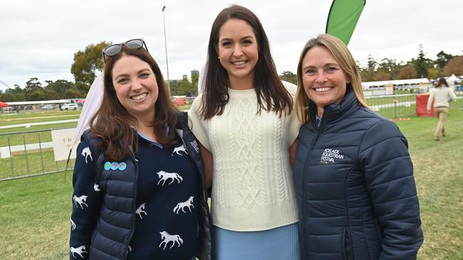 Spectators enjoying the Community Day at the Adelaide Equestrian Festival. Picture: Keryn Stevens