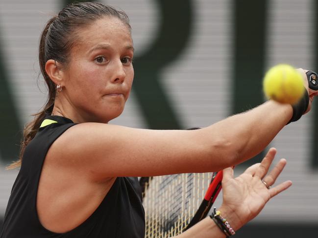 Australia's Daria Kasatkina’s French Open has come to an end. Picture: AP Photo