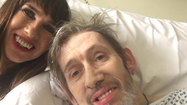 Shane MacGowan with wife Victoria Mary Clarke. Picture: victoriamaryclarke/Instagram