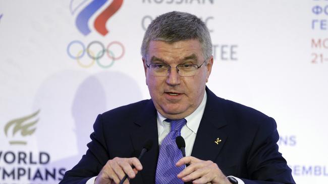 International Olympic Committee (IOC) President Thomas Bach.