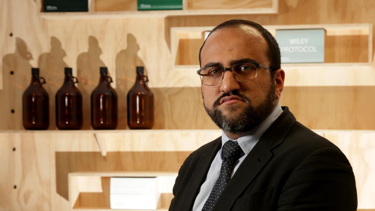 Pharmacist Nima Alavi supplied Essendon biochemist Stephen Dank.