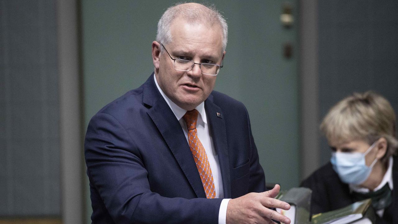 Scott Morrison will move to block secret deals between state and foreign governments. Picture: NCA NewsWire / Gary Ramage