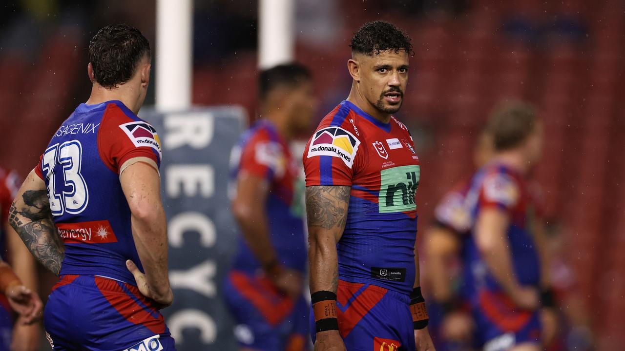 Dane Gagai is closing in on a return for the Knights. Picture: Getty