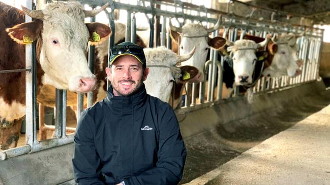 Positive messaging: Nuffield scholar Thomas Green from Thomas Foods International at Tintinara in South Australia.