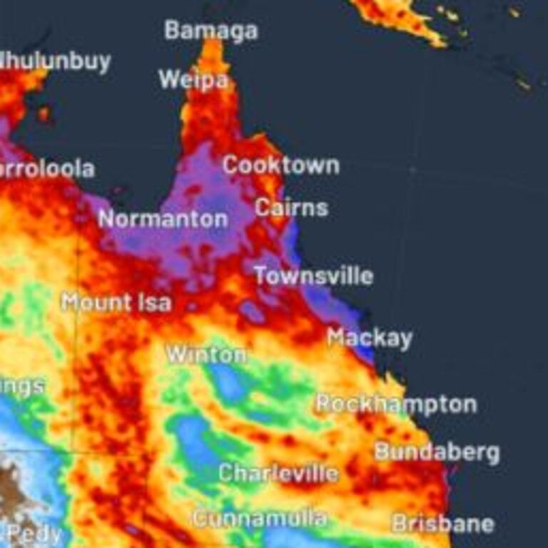 Rain forecast for Australia this week. Picture WeatherZone. JPG