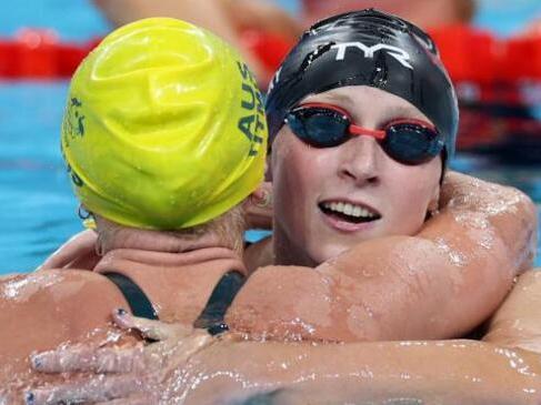 Ledecky takes out latest battle in rivalry