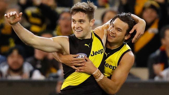 Jayden Short and Daniel Rioli have made Richmond’s “Big Four” expand. Picture: Getty Images